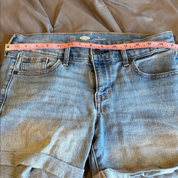 Old Navy Light Blue Denim Shorts - Picture 4 of 6